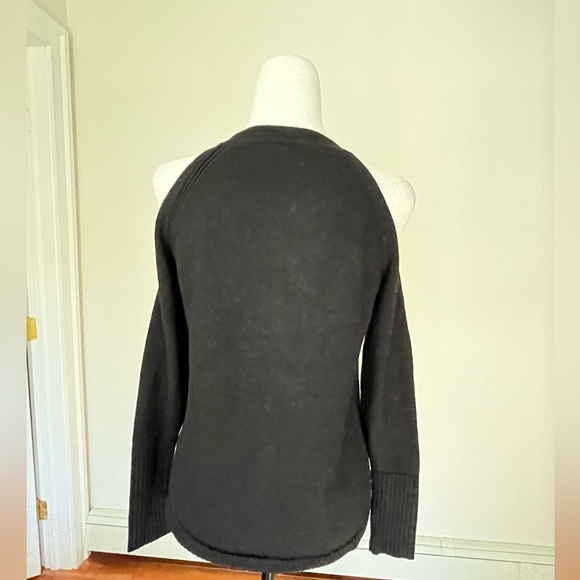 Merino wool Ramy Brook cold shoulder studded sweater - Picture 5 of 7